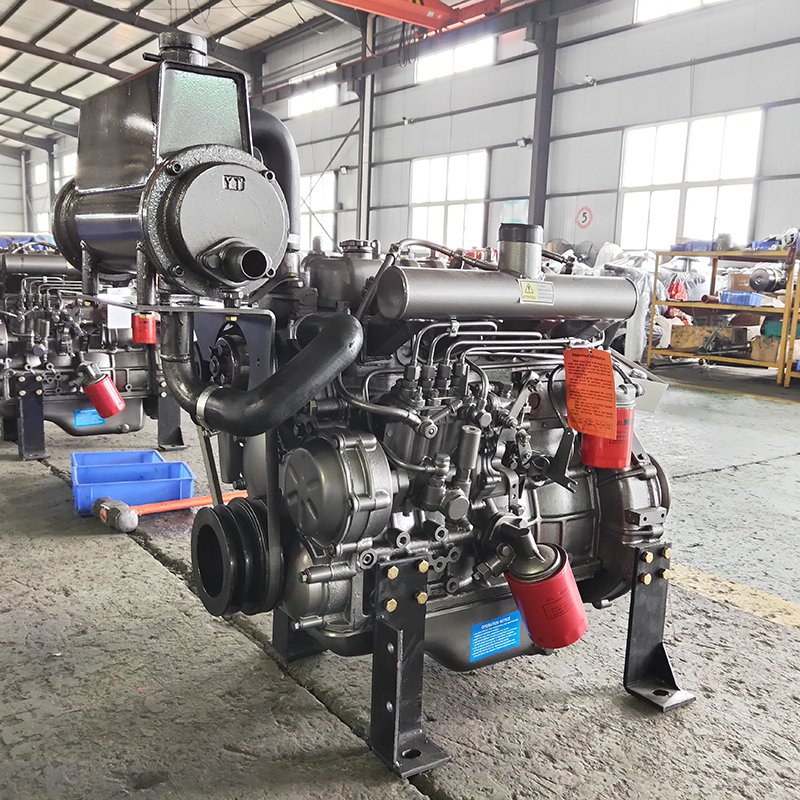 Marine Engine 52P Horsepower Small Four Cylinder Water-cooled Fishing Boat Slurry Machine ZH490C diesel Engine