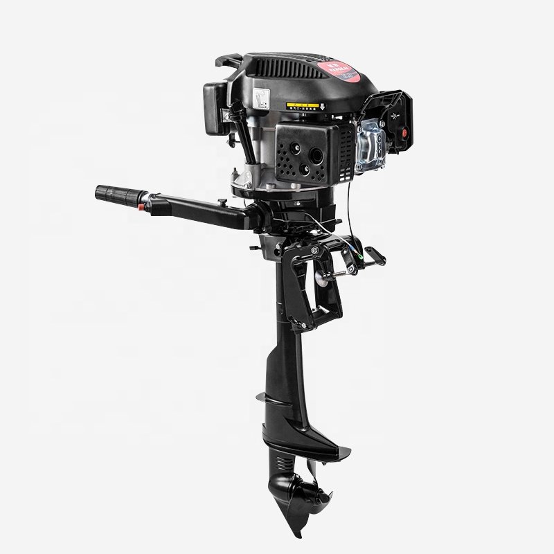 Hot Sale Hangkai 4stroke 4hp Wind Cooled Top Quality Marine Motor Outboard Motor Marine Boat Engine 4 Stroke Boat Engine