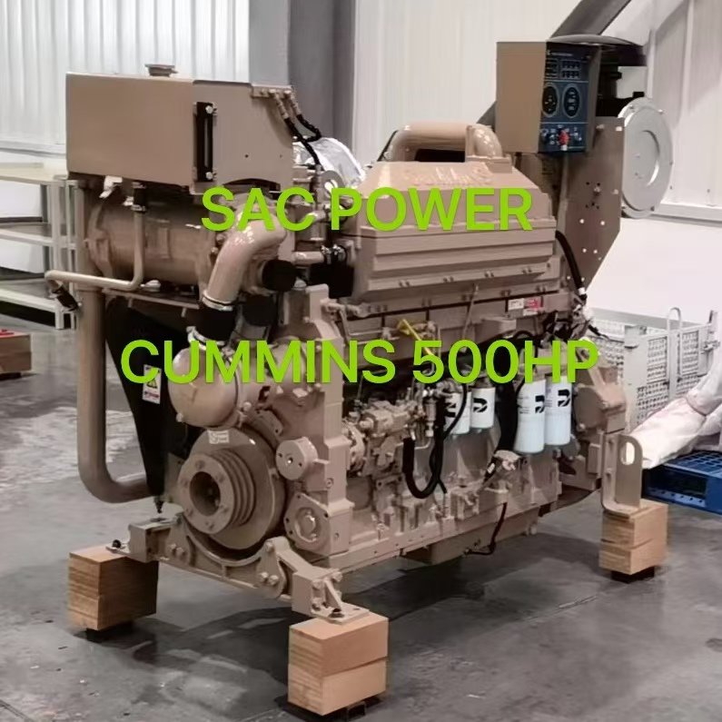 CCEC DCEC Cummins 500hp Water-cooled 6 Cylinders Boat Engine 500HP KTA19-M500 Marine diesel Engine Ship Engines