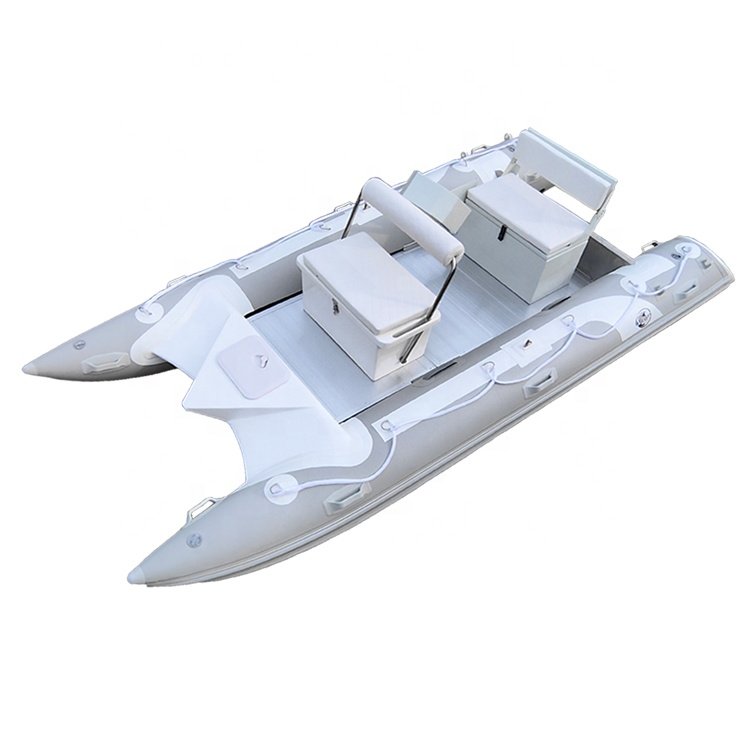 2024 Year New 6 Persons Aluminum Inflatable Boat Sailboat Thundercat Boat Race Catamaran for Sale