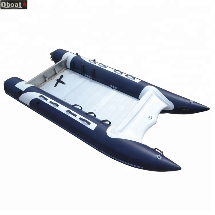 2024 Year New 6 Persons Aluminum Inflatable Boat Sailboat Thundercat Boat Race Catamaran for Sale