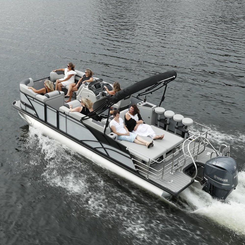 High-Performance Aluminum Pontoon Inflatable Boat with Engine Compartment for Ocean Fishing Leisure Rowing PVC Material