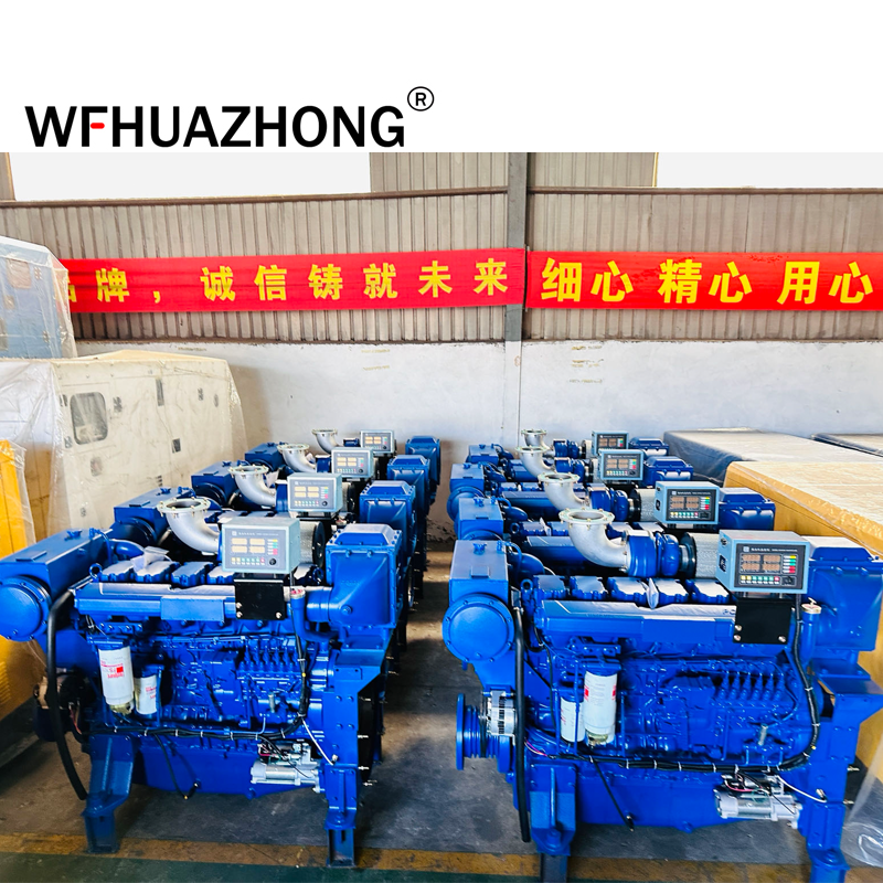 Factory Supplied 90hp 100hp 400hp 500hp Ricardo Series R4105ZC Marine Engine diesel with Gear Box