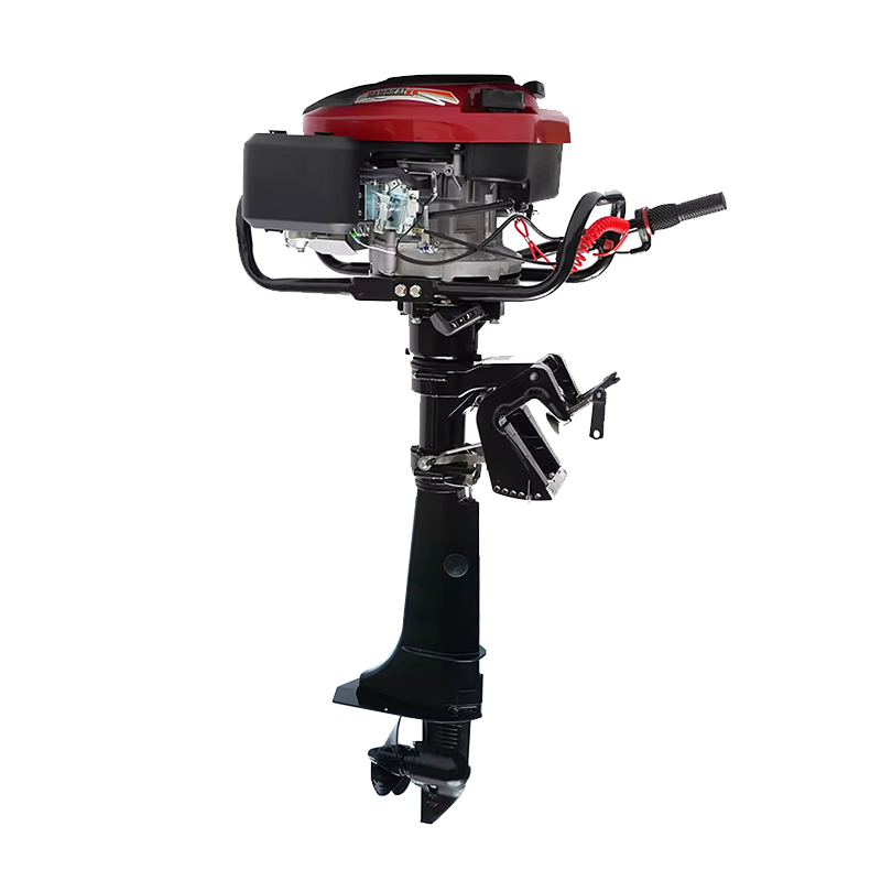 Hangkai Long Shaft 7hp Outboard Motor 4 Stroke Outboard Motor 4 Stroke Small Engine Boat