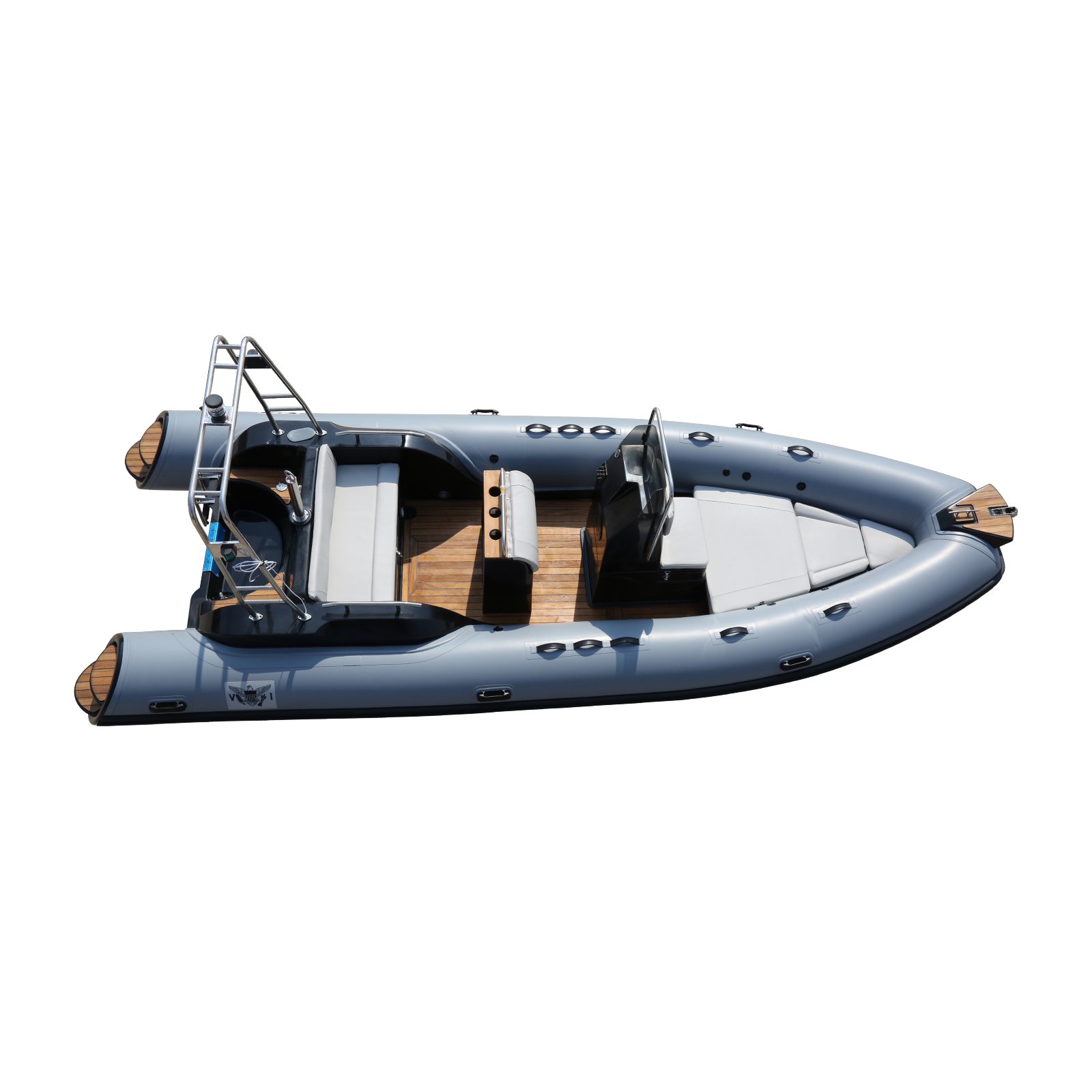 Hot Sale 580 Fiberglass Sport Yacht Inflatable Speed Surfing Boat for Ocean Water for Drifting Outdoor Activities