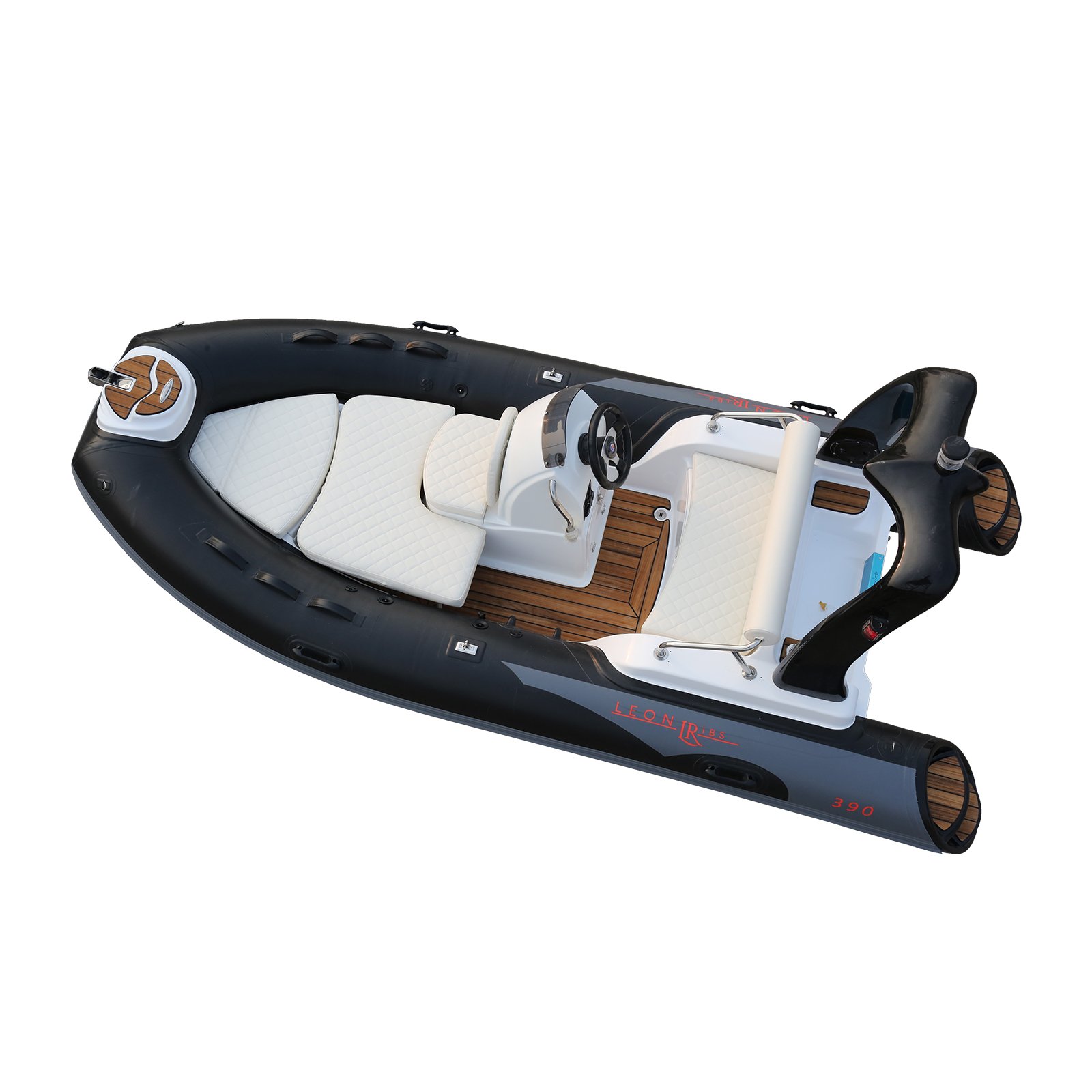 CE Certified 3.9m Fiberglass Rigid Inflatable Motor Boat with Outboard Engine for Drifting and Fishing Sale Offered