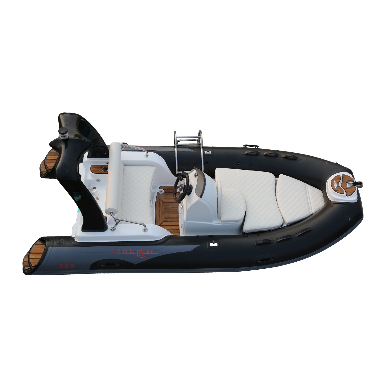 CE Certified 3.9m Fiberglass Rigid Inflatable Motor Boat with Outboard Engine for Drifting and Fishing Sale Offered