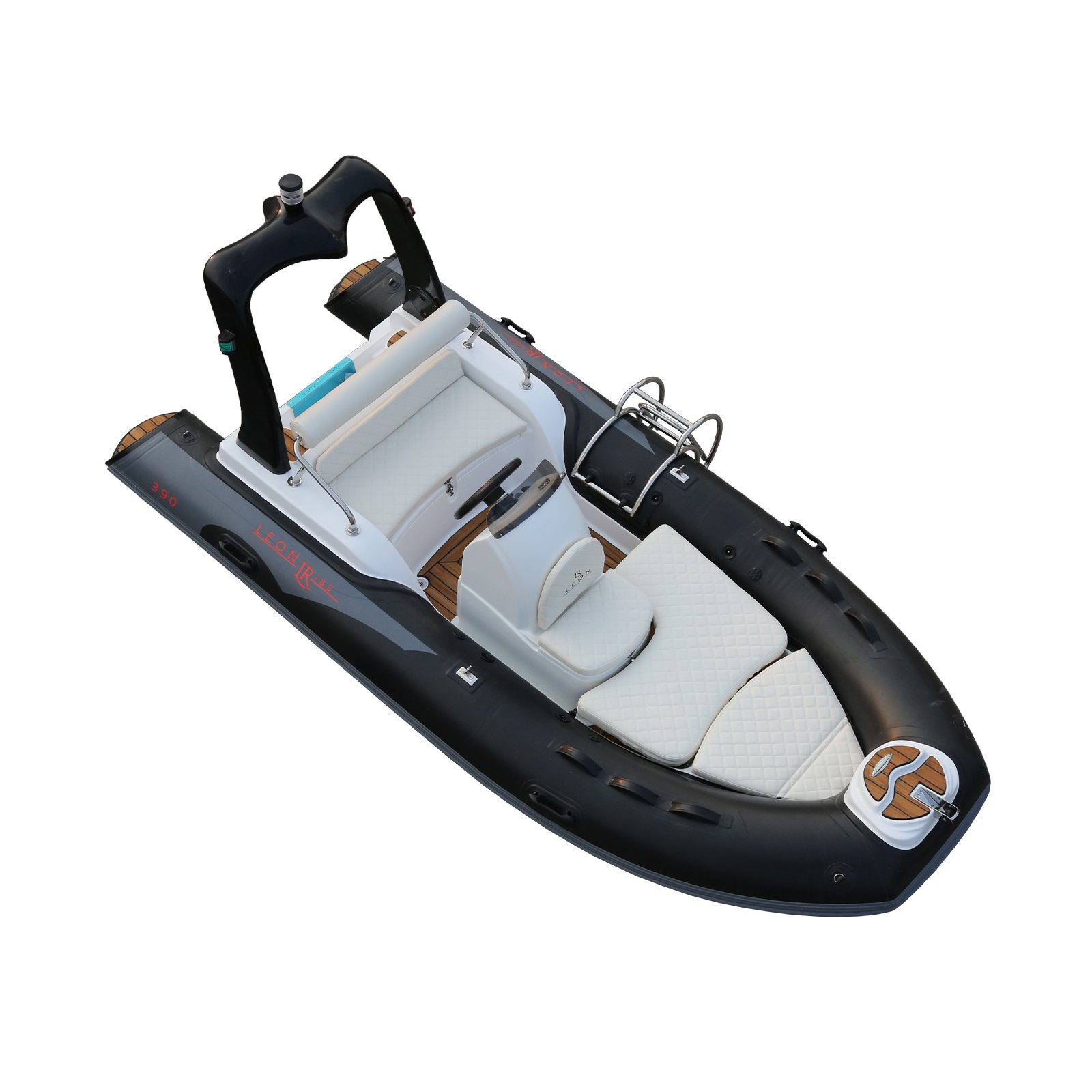 CE Certified 3.9m Fiberglass Rigid Inflatable Motor Boat with Outboard Engine for Drifting and Fishing Sale Offered