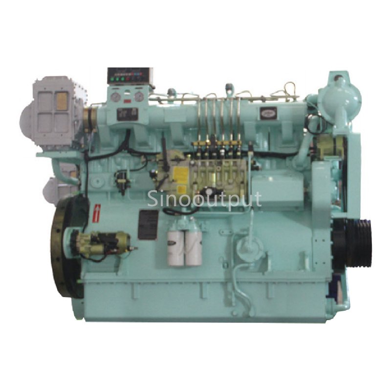 Zichai 6EY17W Series Marine Engine 6 Cylinder Power 1000-1138hp 1400-1450rpm for Passenger Ship Sand Ship Etc.