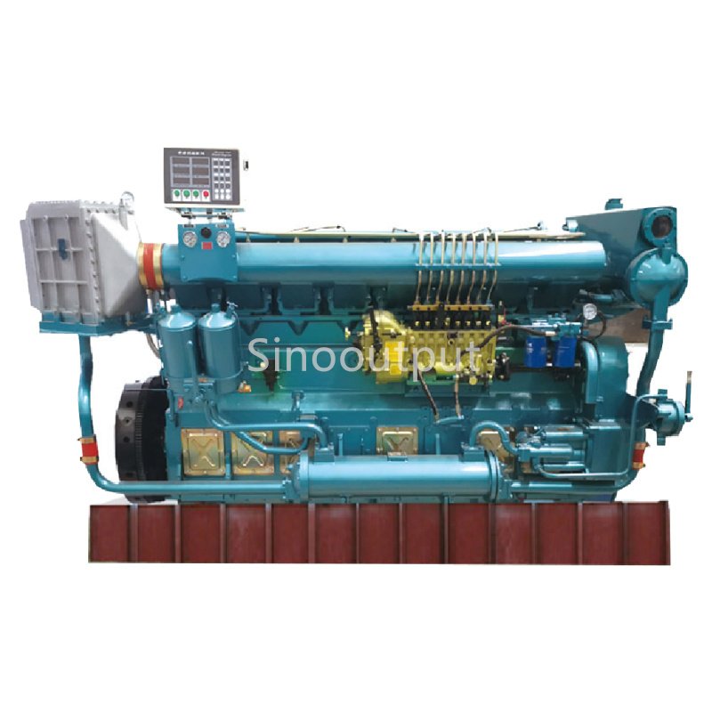 Zichai 6EY17W Series Marine Engine 6 Cylinder Power 1000-1138hp 1400-1450rpm for Passenger Ship Sand Ship Etc.