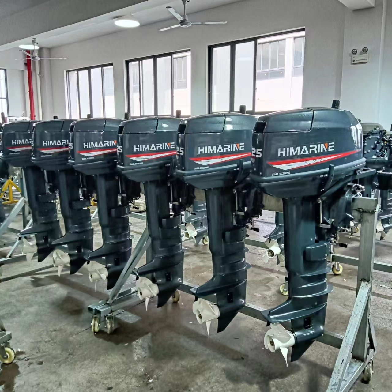 25HP HIMARINE Outboard Engine 2 Stroke Long Shaft / Short Shaft Boat Engines Marine Outboard Motor