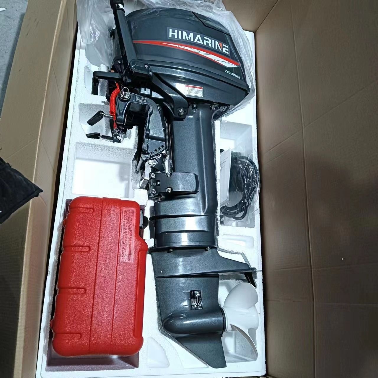 25HP HIMARINE Outboard Engine 2 Stroke Long Shaft / Short Shaft Boat Engines Marine Outboard Motor