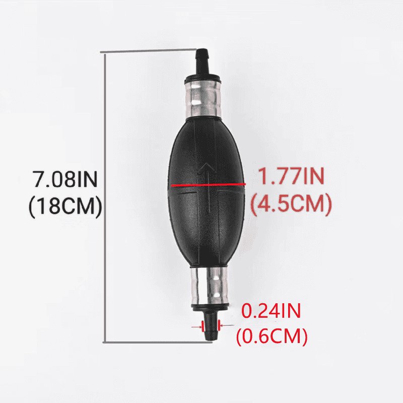 6Y1-24360 61J-24360 6mm Primer Bulb for Outboard Motor Parts New Condition for Gasoline 4-stroke and 2-stroke Boat Engines