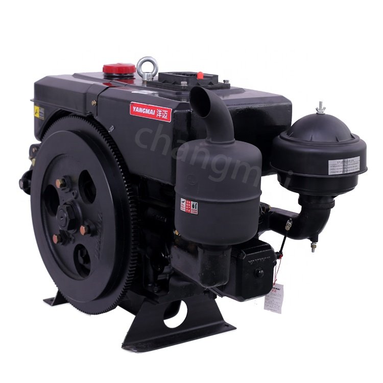 Changmei 32 HP Marine Boat Big Single Cylinder Diesel Engine Marine diesel Engine with Gearbox