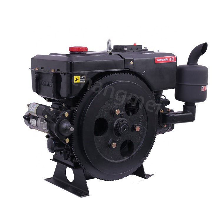 Changmei 32 HP Marine Boat Big Single Cylinder Diesel Engine Marine diesel Engine with Gearbox