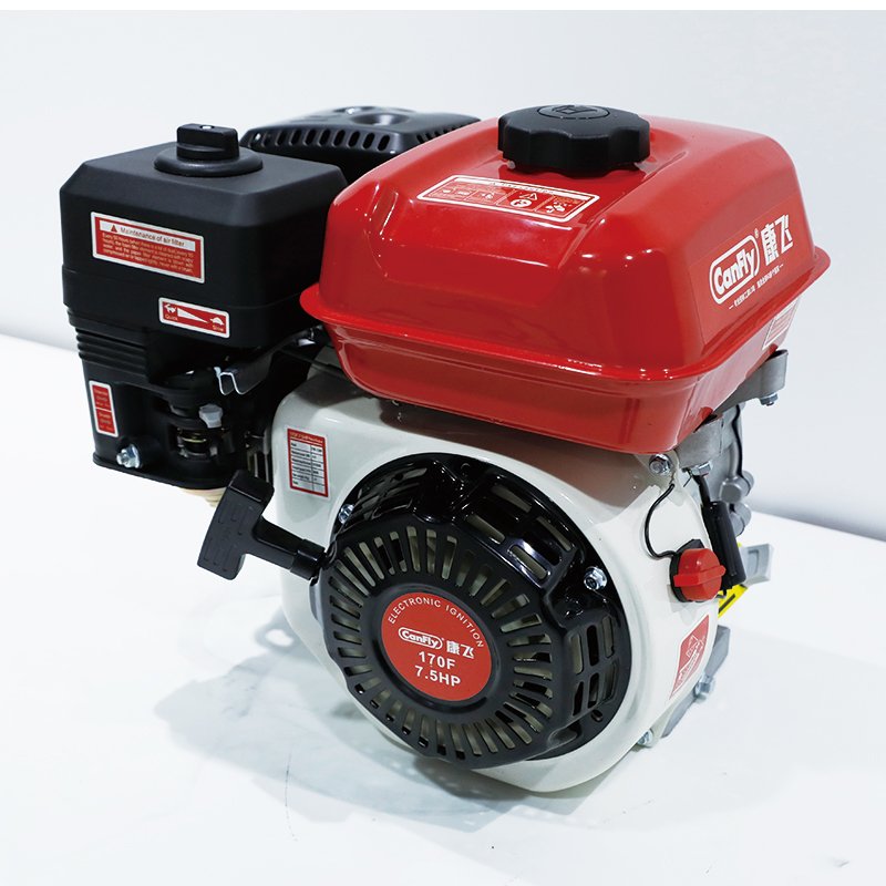 7.5hp 170F 4-Stroke Gasoline Petrol Outboard Motor Small Agriculture & Boat Engine for Diesel Motorcycle Machinery Engines