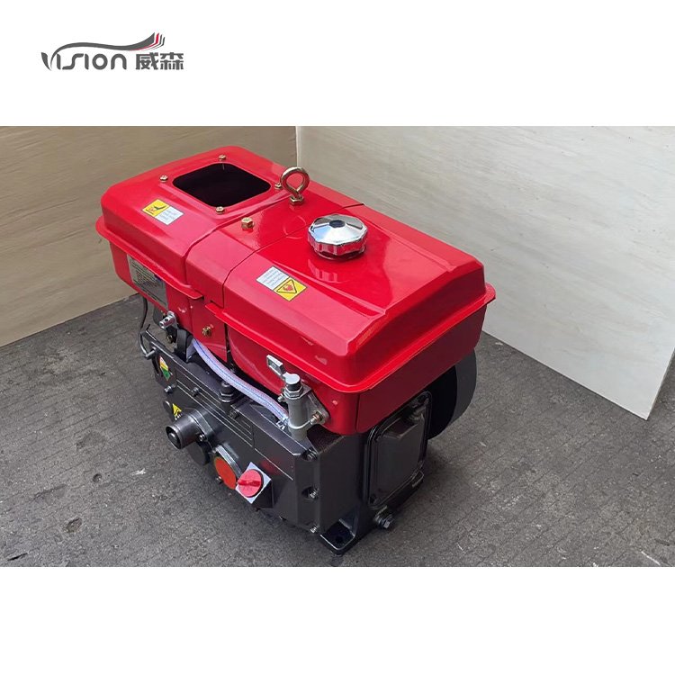 VISION High Quality R175A Hand Start Single Cylinder Horizontal 4-stroke Farm diesel Engine in Thailand
