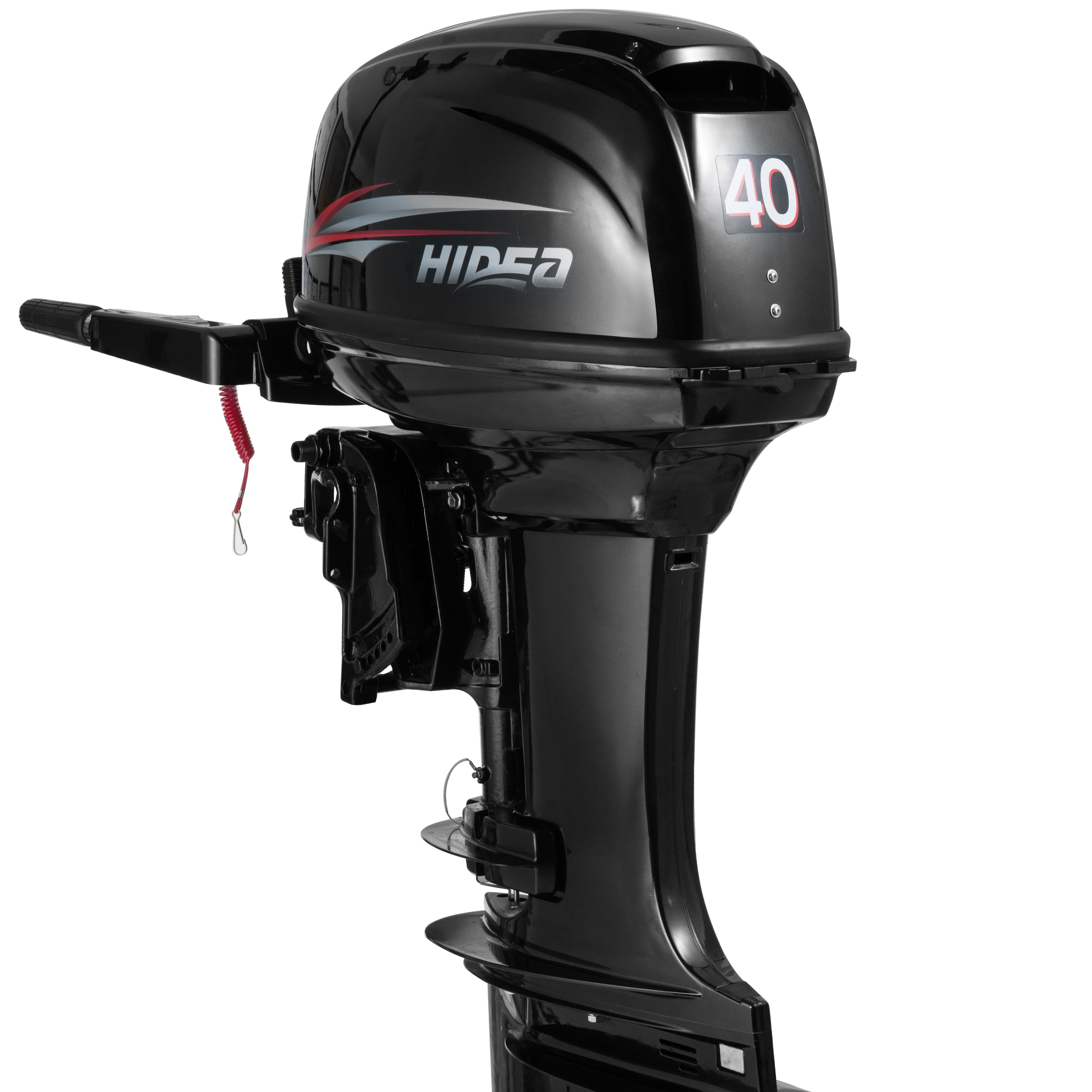 HIDEA Water Sports Outboard Motor air Boat Engine 40hp Short Shaft 4 Stroke Boat Accessories