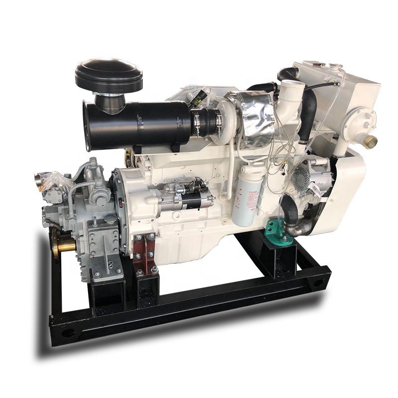 Small Boat Engine 6BTA5.9-M150 Cumins Marine Engine with Advance Gear Box 150hp Fishing Boat Engine