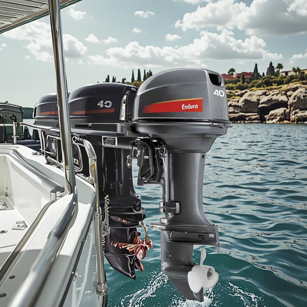 CHINA-Made 2 Stroke 40hp Yamaha Outboard Motor with Long Shaft New Condition Gasoline Fuel Boat Engine