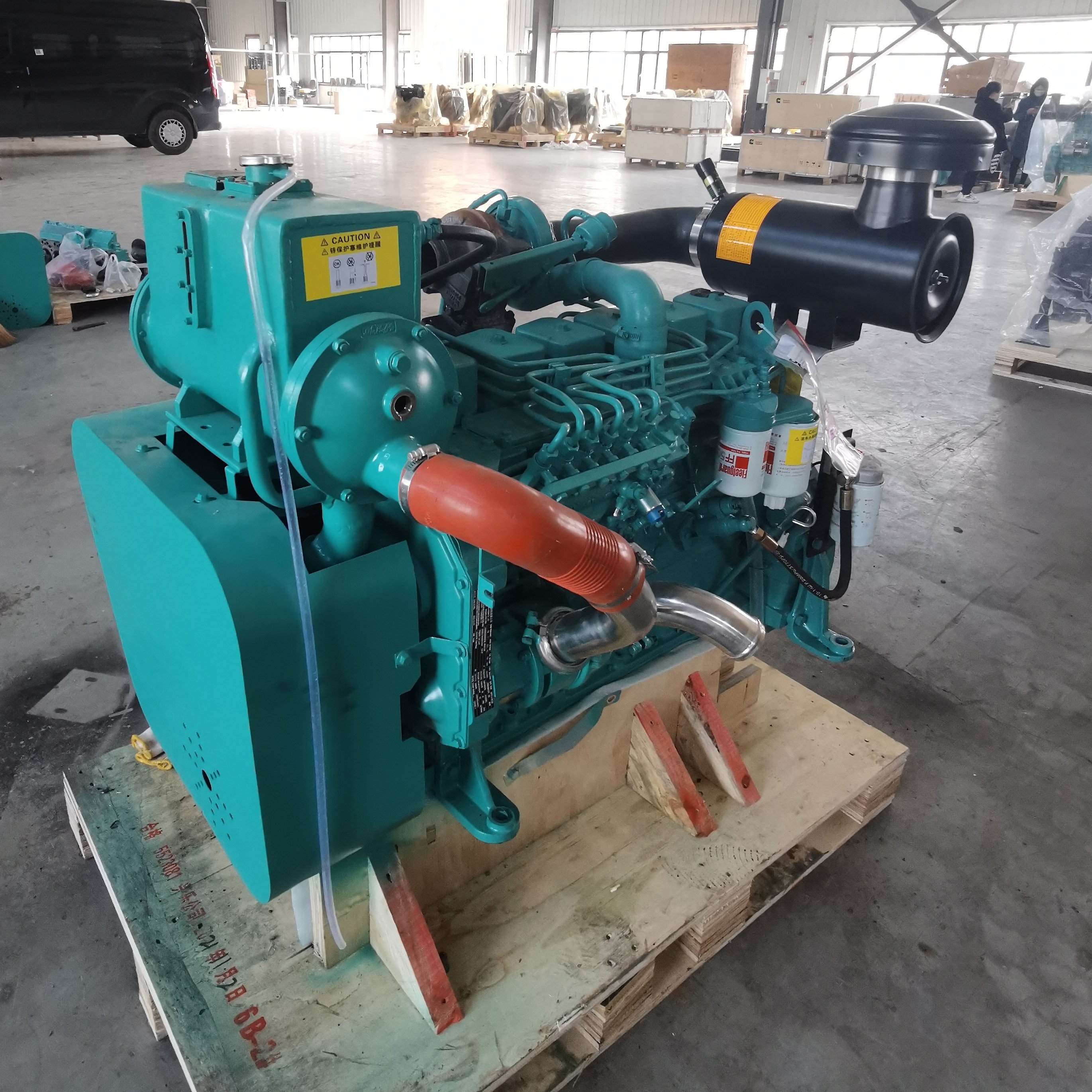 6BT5.9 M120 DCEC Finishing Boat Engine Turbocharged Main Power Diesel Marine Propulsion Engine with Heat Exchanger Seawater Pump