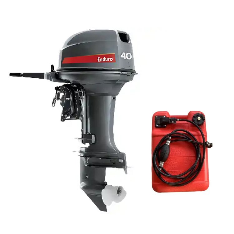 Yamaha New 40hp Grey 2-Stroke Outboard Boat Motor Gasoline Engine