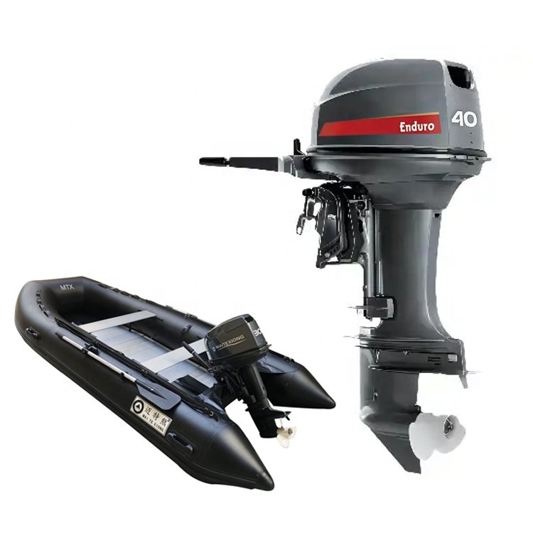 Yamaha New 40hp Grey 2-Stroke Outboard Boat Motor Gasoline Engine