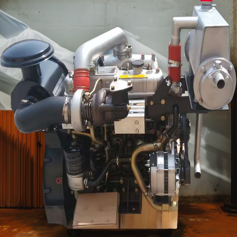 Ricardo 40 HP 60 HP 90HP 100HP Small Marine Diesel Engines with Gearbox Electric Start Water-Cooled for Machinery New Condition