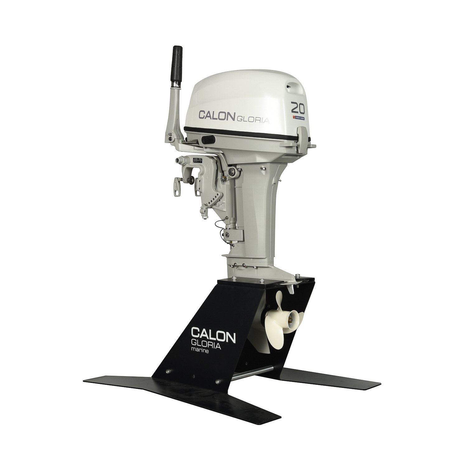 CG MARINE 20hp 2-stroke Gasoline Boat Engine & Outboard Motor T20 Water Cooling System with Manual Start