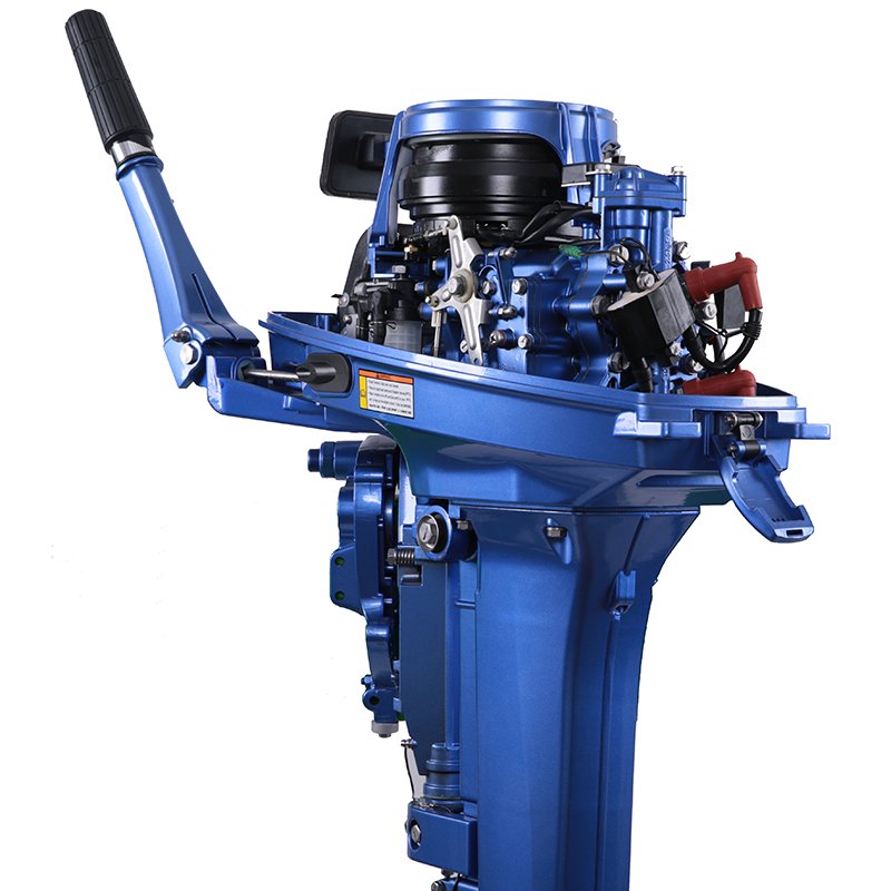 CG MARINE 20hp 2-stroke Gasoline Boat Engine & Outboard Motor T20 Water Cooling System with Manual Start