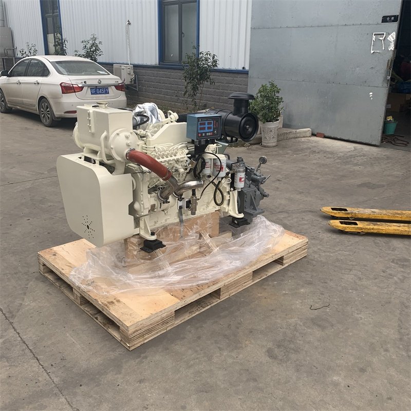 New 6BTA5.9-M150 DCEC Main Power Diesel Marine Propulsion Boat Engine with Gear Box Water Pump Essential Core Motor Components