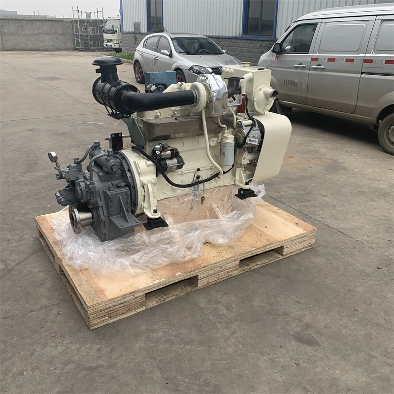 New 6BTA5.9-M150 DCEC Main Power Diesel Marine Propulsion Boat Engine with Gear Box Water Pump Essential Core Motor Components