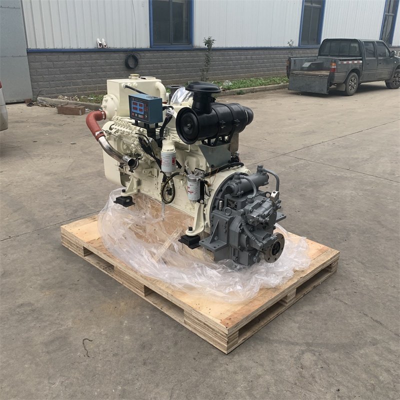 New 6BTA5.9-M150 DCEC Main Power Diesel Marine Propulsion Boat Engine with Gear Box Water Pump Essential Core Motor Components