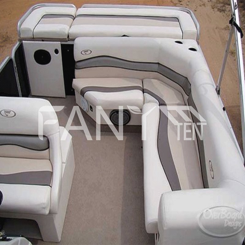 Inflatable Mini Aluminium 12 Person Party House Complete Set Furniture Luxury With Motor With Engines Trailers Pontoon Boat