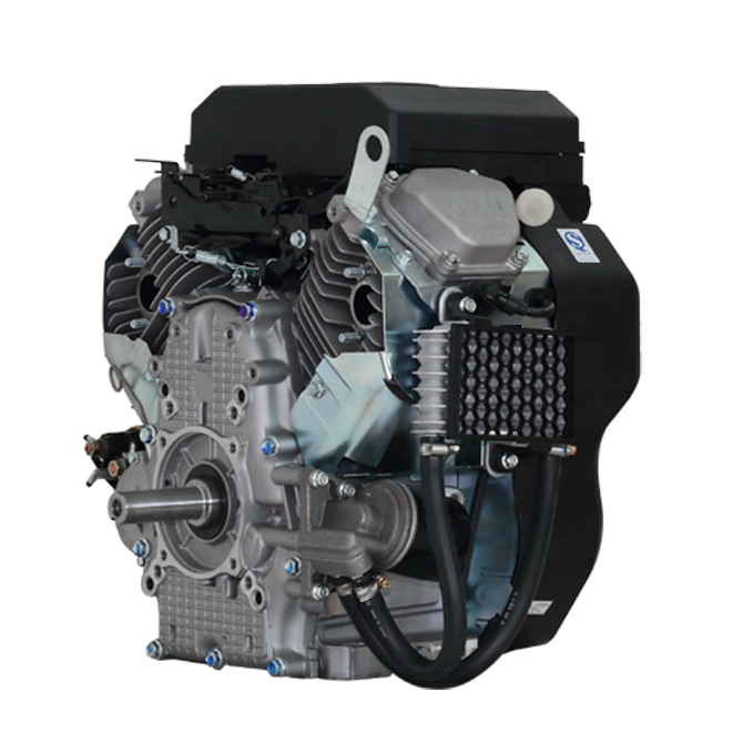 Air Cooled 20HP V-Twin Horizontal Shaft OHV Gasoline Engine For Long Tail Boat