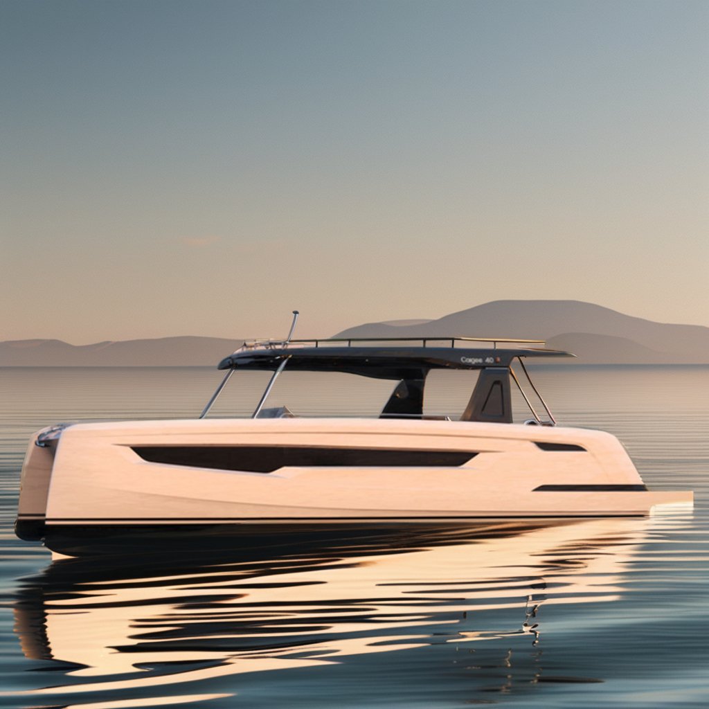 Luxury Catamaran Fishing Boat Custom Colors EVA/Aluminum PVC Rowing Yacht Leisure Yacht with Trailer from Chinese Factory