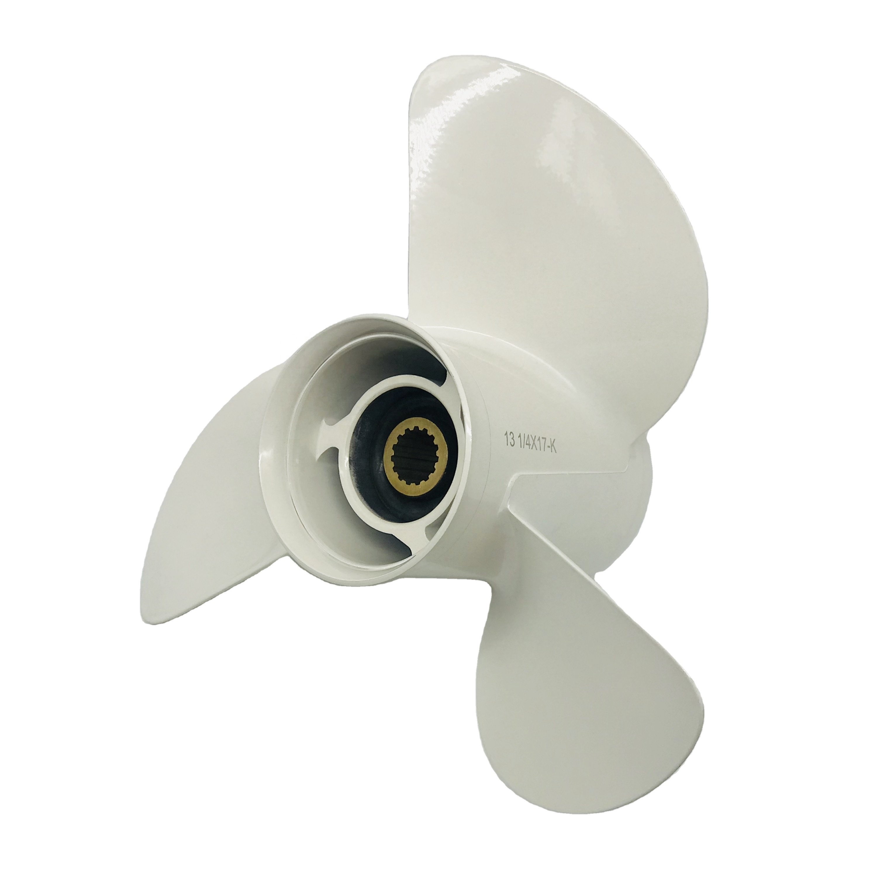 Marine Propeller Fit For YAMAHA Outboard Motor Engine 3 Blade Propeller 13 1/4X17"