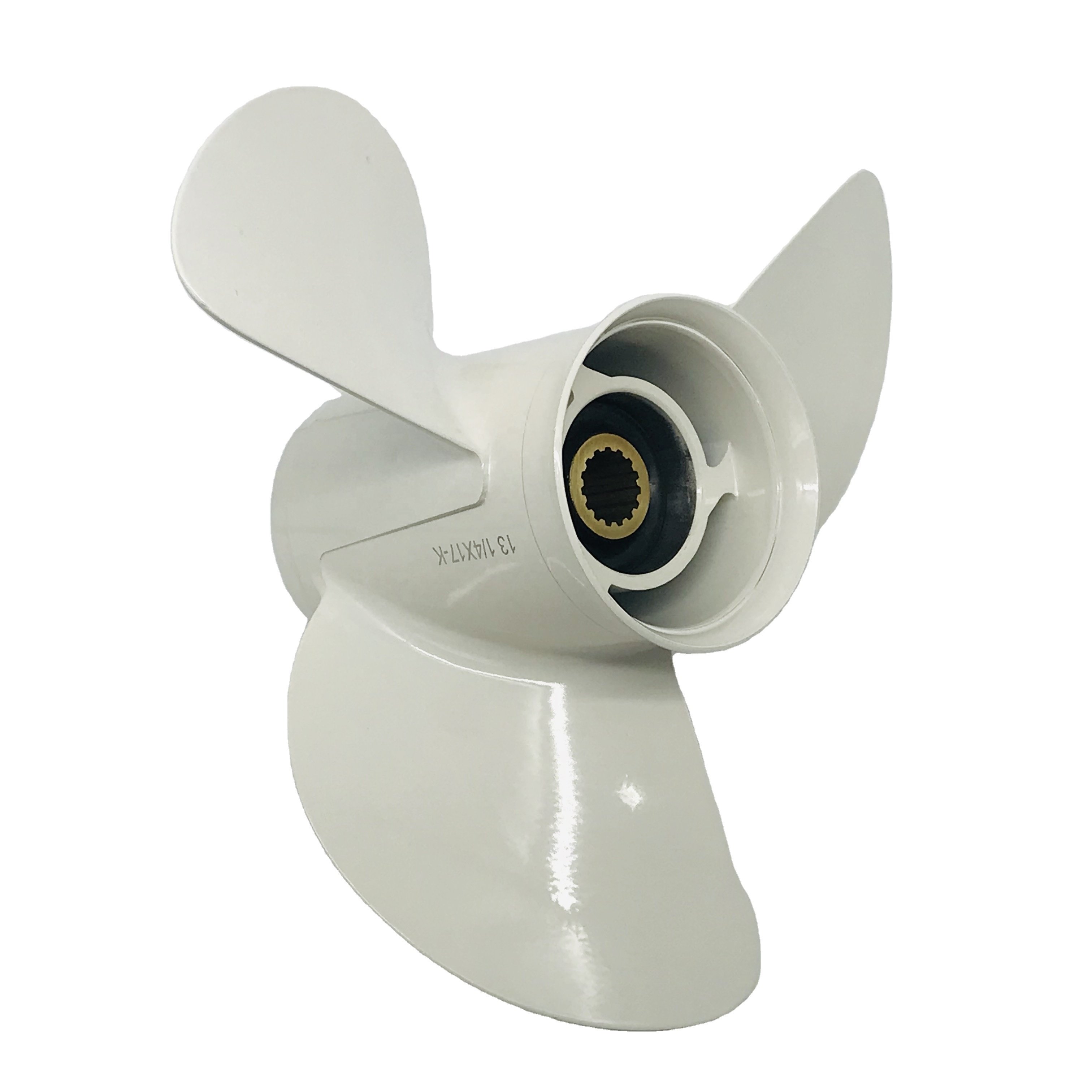 Marine Propeller Fit For YAMAHA Outboard Motor Engine 3 Blade Propeller 13 1/4X17"