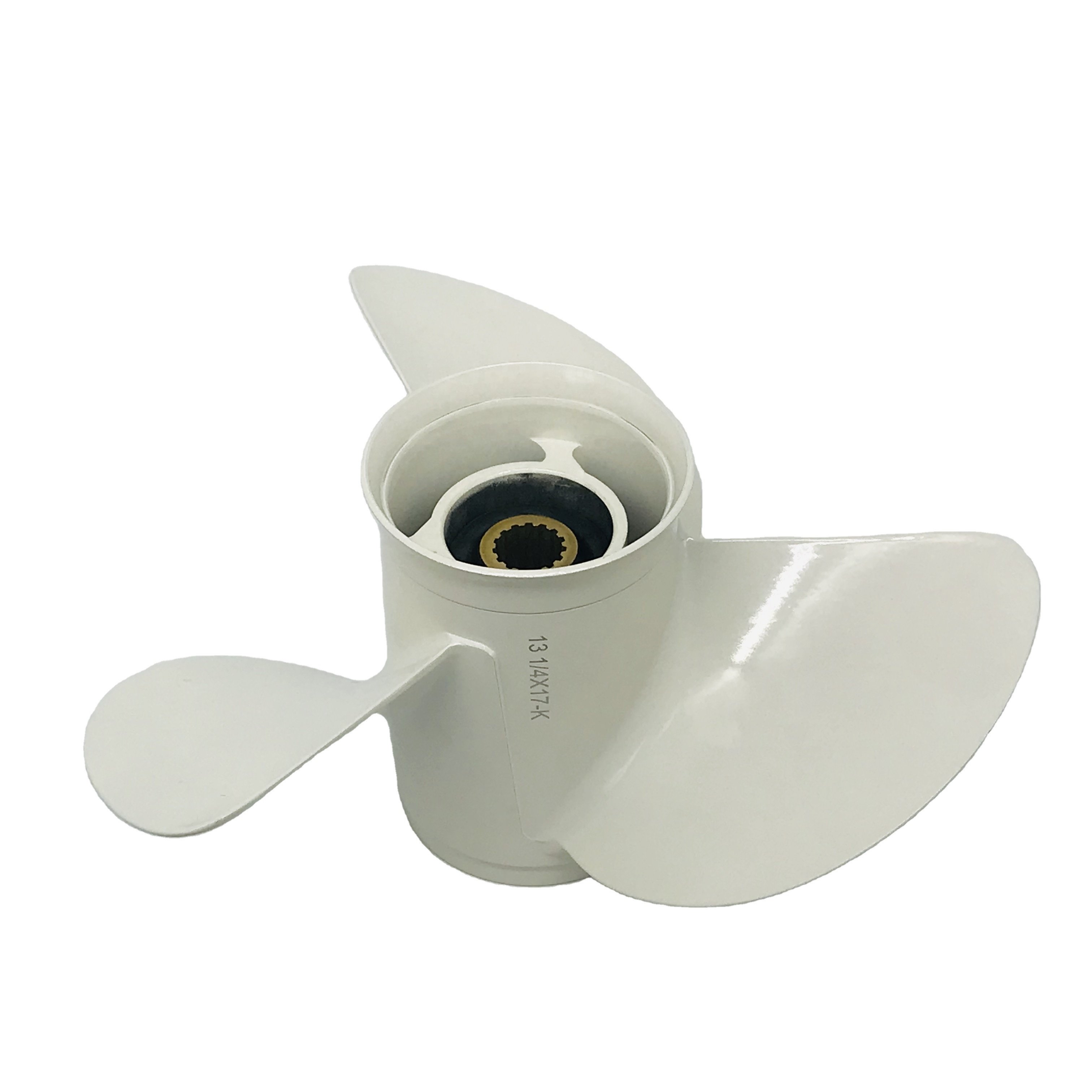 Marine Propeller Fit For YAMAHA Outboard Motor Engine 3 Blade Propeller 13 1/4X17"
