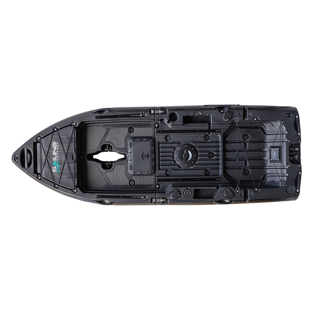 38inch Ultra Wide Durable Modular Kayak Fin Drive Surfing Water Deep Lakes Ocean Easy-to-Carry Outdoor Paddling Rowing Boat