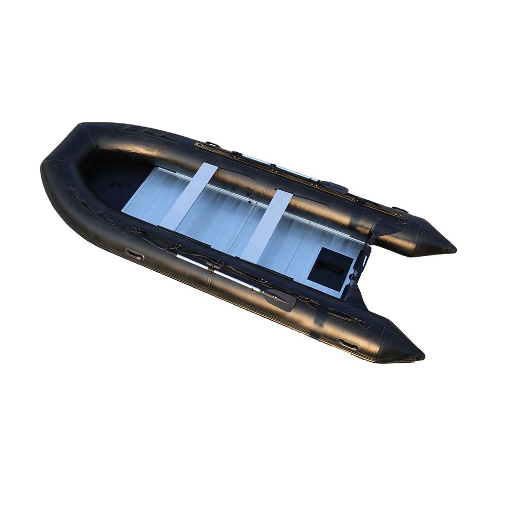 Wholesale Inflatable Boat with Aluminum Floor High Quality PVC Material Outboard Engine Combo Set Made in China Lower Price