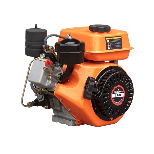 Single Cylinder 186F Air-Cooled 4 Stroke Diesel Engine 2.2kw Power Electric Start for Farm Machinery