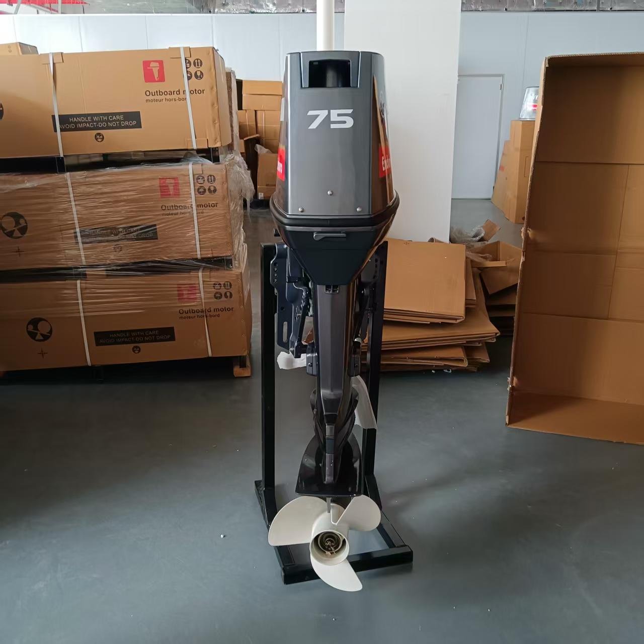 New 75HP Outboard Motor 2 Stroke Yamaha Boat Engines for Use with Gasoline Fuel