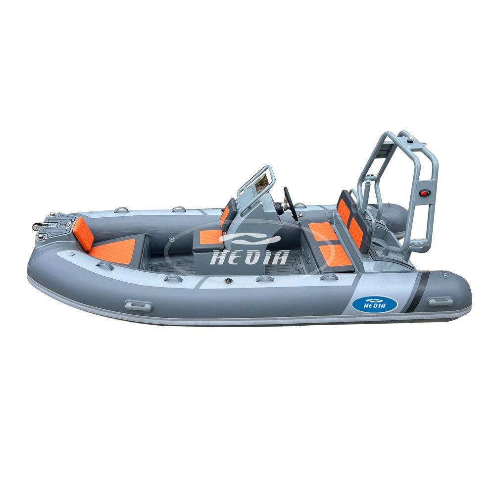 CE Certified 10ft Dinghy Pontoon Inflatable Rowing Sport Style Outboard Engine Rib Boat Combo Set Lake Fishing Rowing