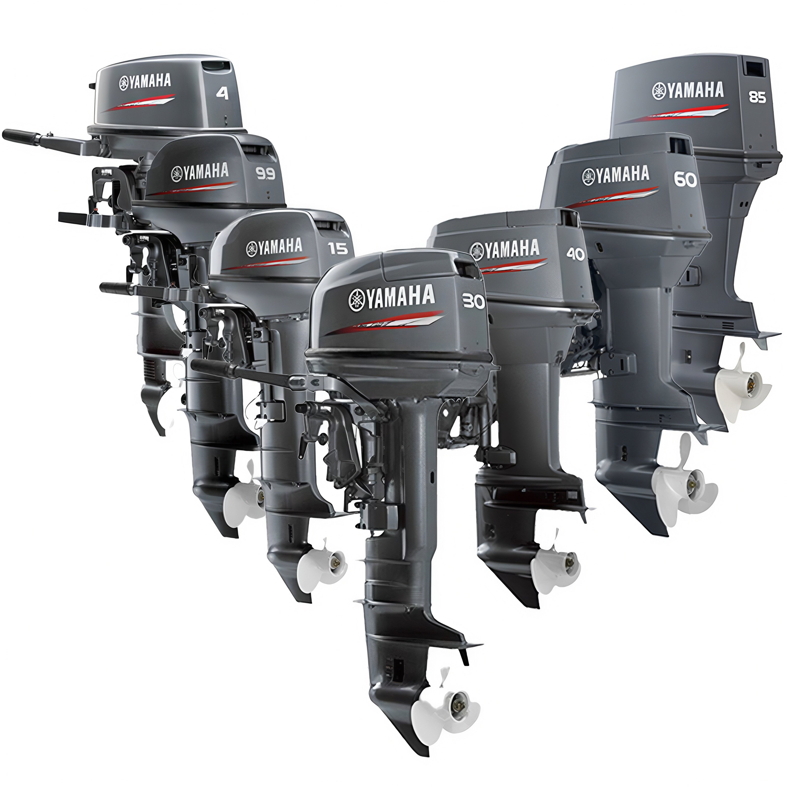 Factory Sales Yamaha New Small Tiller 4 hp Outboard Motor 2 Stroke 4HP 6HP 9.9HP 15 HP Engine for Inflatable Boat