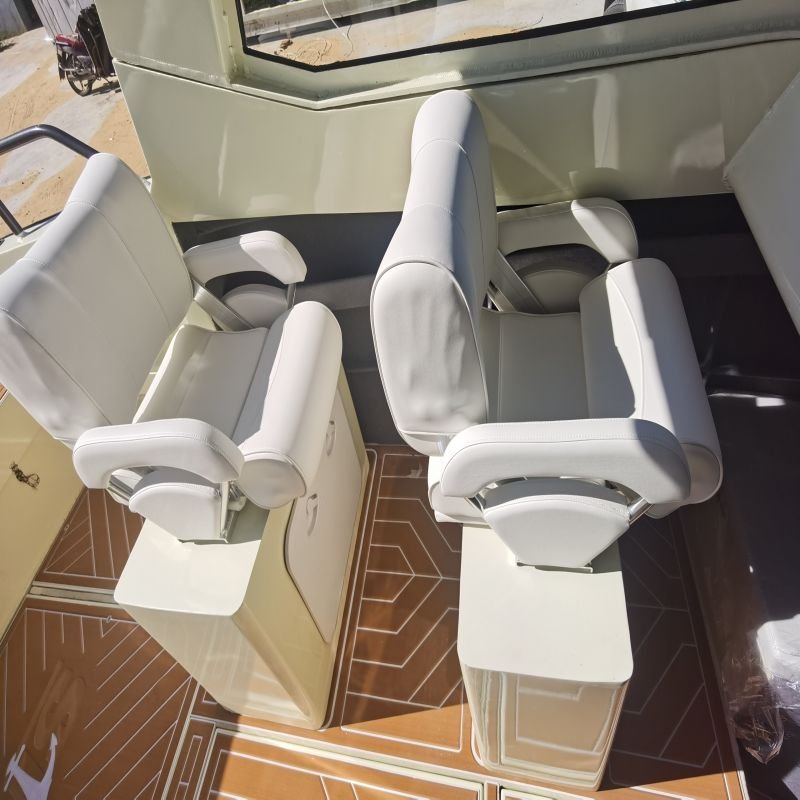 High Quality 6.2m Aluminum Sport Speedboat Outboard Engine Luxury Yacht Leisure Center Console Aluminum Fishing Cabin Boat