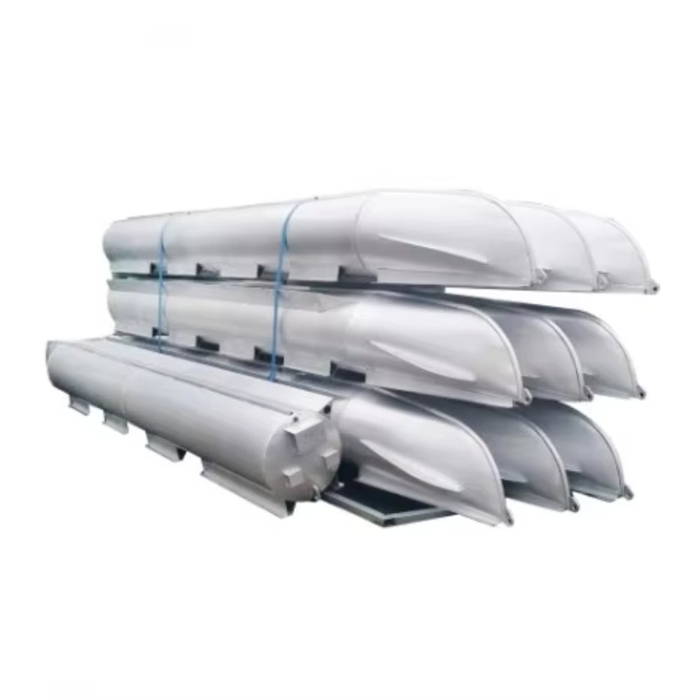 CNWAGNER 2025 Best Quality 40 Ft Aluminium Pontoon Boat Deck Parts Waterplay Crafts Accessories Tubes for Sale