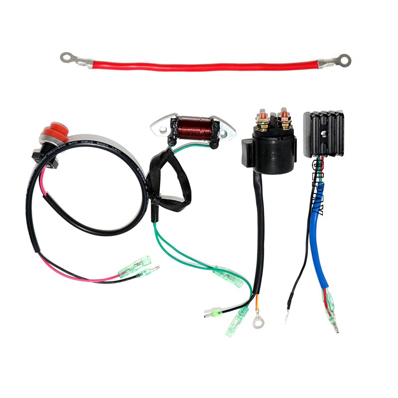 Electric Start Kit for YAMAHA T30 2 Stroke 30HP Boat Engine