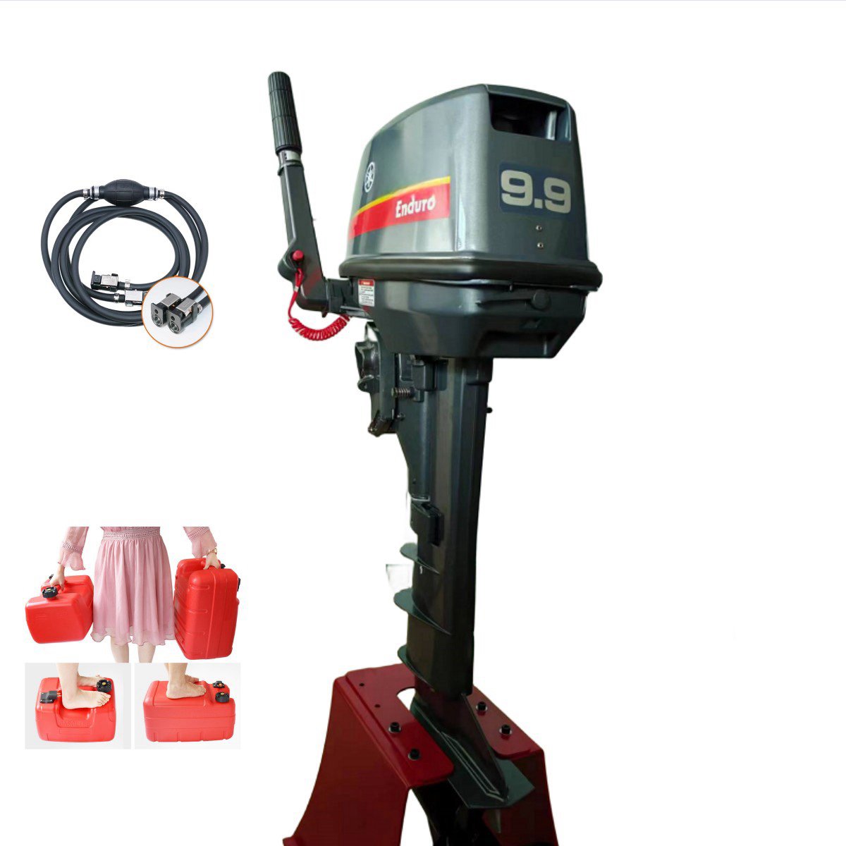 New Popular Yamaha 9.9HP 2 Stroke Boat Engine Outboard Motors with Long Shaft Available