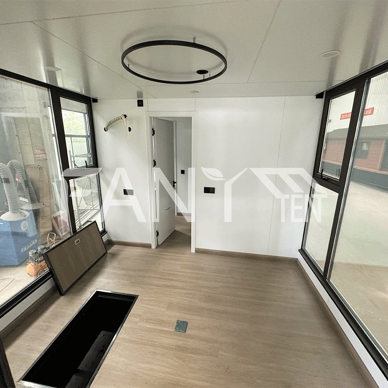 Cheap Mini Prefab Water River Pleasure Submarine Floating Inflatable House With Engine Villa Manufacturers Storage Tent Boat